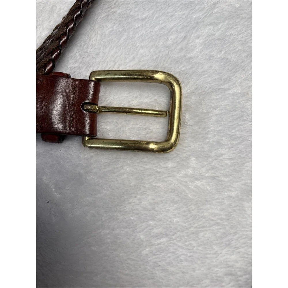 Burberry London Leather Belt - Size 42